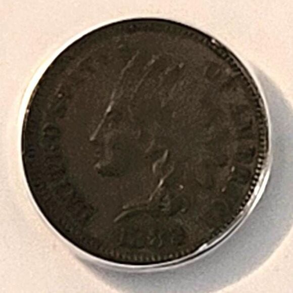 1882 Indian Head Cent RPD S-1 XF45 ANACS - Picture 3 of 4